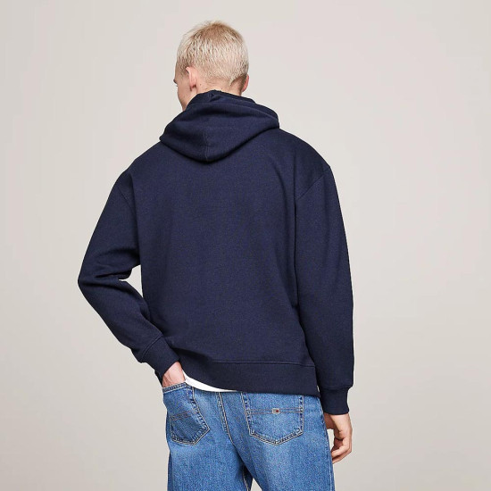 Tommy Hilfiger Ανδρικό φούτερ Tommy Flag Badge Melange Relaxed Hoody
